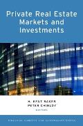 Private Real Estate Markets and Investments
