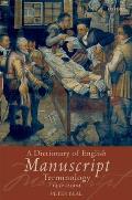 A Dictionary of English Manuscript Terminology: 1450-2000