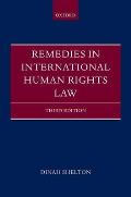 Remedies in International Human Rights Law (Revised)