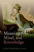 Meaning Mind & Knowledge