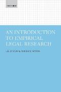 An Introduction to Empirical Legal Research