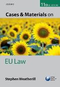 Cases & Materials On Eu Law