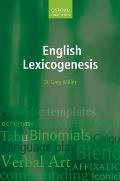 English Lexicogenesis