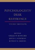 Psychologists' Desk Reference