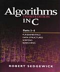 Algorithms in C Parts 1 4 Fundamentals Data Structures Sorting Searching