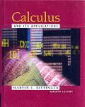 Calculus & Its Applications 7TH Edition