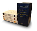 Art of Computer Programming 3 Volumes Boxed Set Volume 1 & 2 3rd Edition Volume 3 2nd Edition