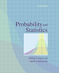Probability and Statistics (3RD 02 - Old Edition)
