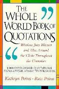 Whole World Book Of Quotations Rom Women