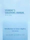 Introduction to Linear Algebra Students Solutions Manual
