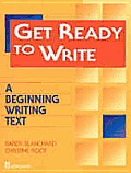 Get Ready To Write A Beginning Writing
