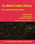 The Boost Graph Library: User Guide and Reference Manual [With CDROM]