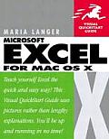 Excel X for Mac OS X Visual QuickStart Guide