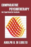 Comparative Psychotherapy: An Experimental Analysis