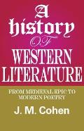 A History of Western Literature: From Medieval Epic to Modern Poetry