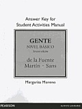 Answer Key For Student Activities Manual For Gente Nivel Bsico