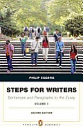 Steps for Writers Sentence & Paragraph to the Essay Volume 1 2nd Edition
