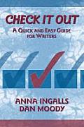 Check It Out: A Quick and Easy Guide for Writers