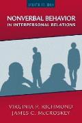 Nonverbal Behavior In Interpersonal Rela