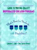 Guide To Writing Quality Individualized Educ
