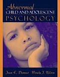 Abnormal Child & Adolescent Psychology