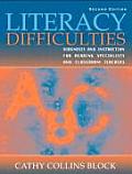 Literacy Difficulties: Diagnosis and Instruction for Reading Specialists and Classroom Teachers