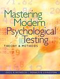 Mastering Psychological Testing Measurement & Assessment