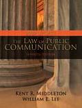 The Law of Public Communication, 2009 Update Edition