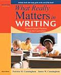 What Really Matters in Writing Research Based Practices Across the Elementary Curriculum