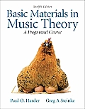 Basic Materials in Music Theory: A Programed Approach with Audio CD [With CDROM]