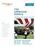 American People Creating a Nation & a Society Volume 2 from 1865 Vangobooks