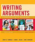 Writing Arguments A Rhetoric with Readings