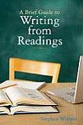 Brief Guide to Writing from Readings 5th edition