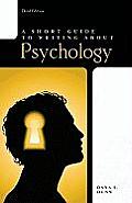 A Short Guide to Writing about Psychology