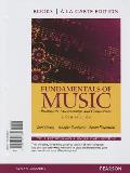 Fundamentals Of Music Books A La Carte Edition