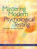 Mastering Modern Psychological Testing Theory & Methods Plus Mysearchlab With Etext