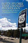 Forty Studies That Changed Psychology 7th Edition