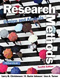 Research Methods Design & Analysis