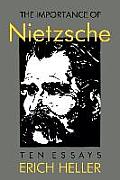 Importance Of Nietzsche Ten Essays