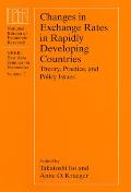 Changes in Exchange Rates in Rapidly Developing Countries: Theory, Practice, and Policy Issues Volume 7