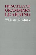 Principles Of Grammar & Learning