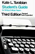 Students Guide For Writing College Pape 3rd Edition