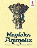 Mandalas Animaux: Mandala, Coloriage Animaux Edition