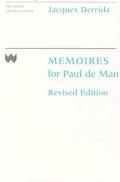 Memoires For Paul De Man Revised Edition