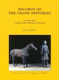 Records Of The Grand Historian Han Dynasty