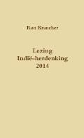 Lezing Indi?-herdenking 2014