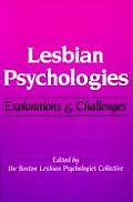 Lesbian Psychologies Explorations & Challenges