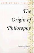Origin Of Philosophy