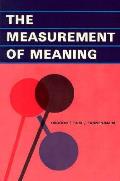 Measurement Of Meaning