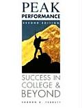 Peak Performance Success In College 2nd Edition